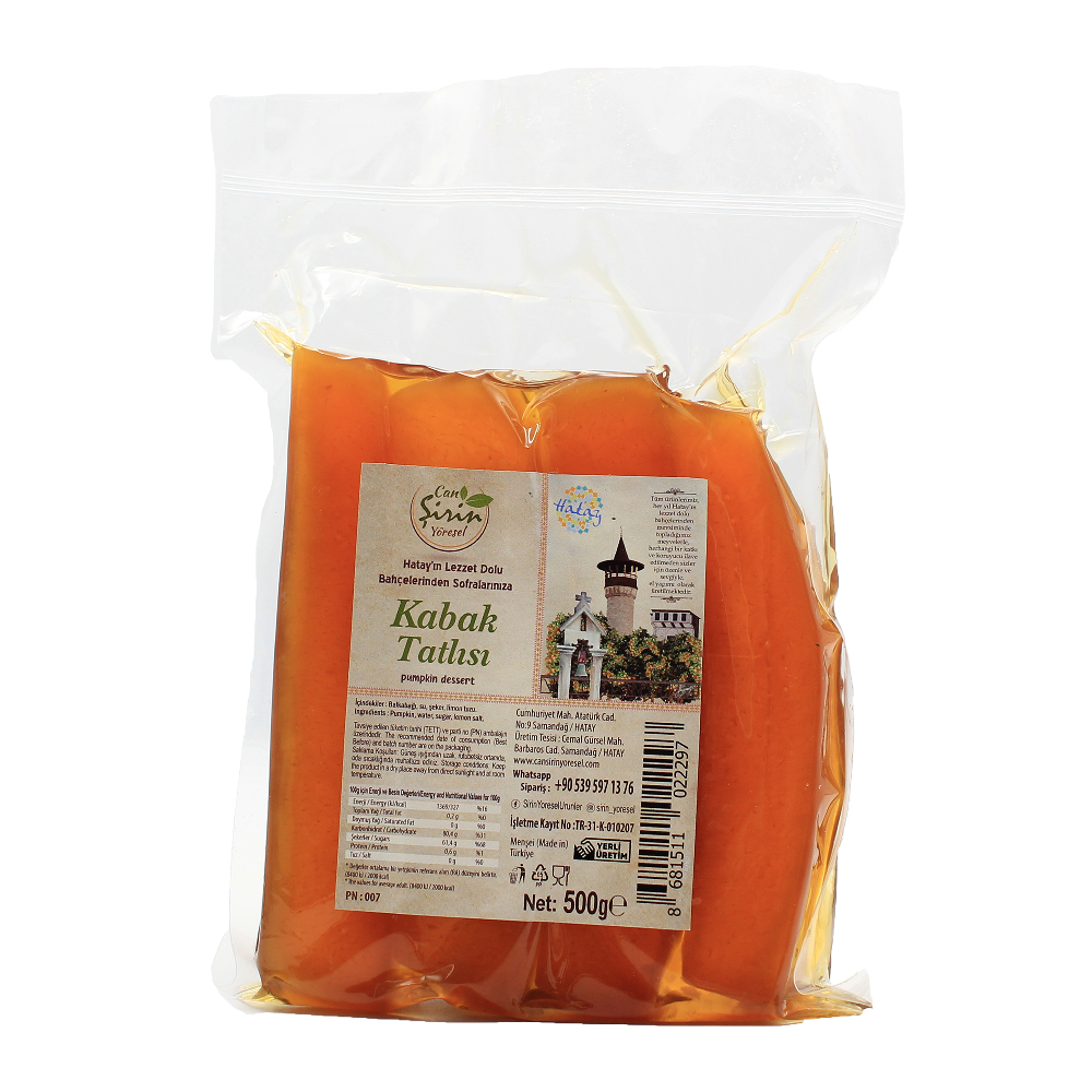 Hatay Vakumlu Çıtır Kabak Tatlısı 500g