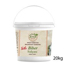 Hatay Tatlı Biber Salçası 20kg (Kova)