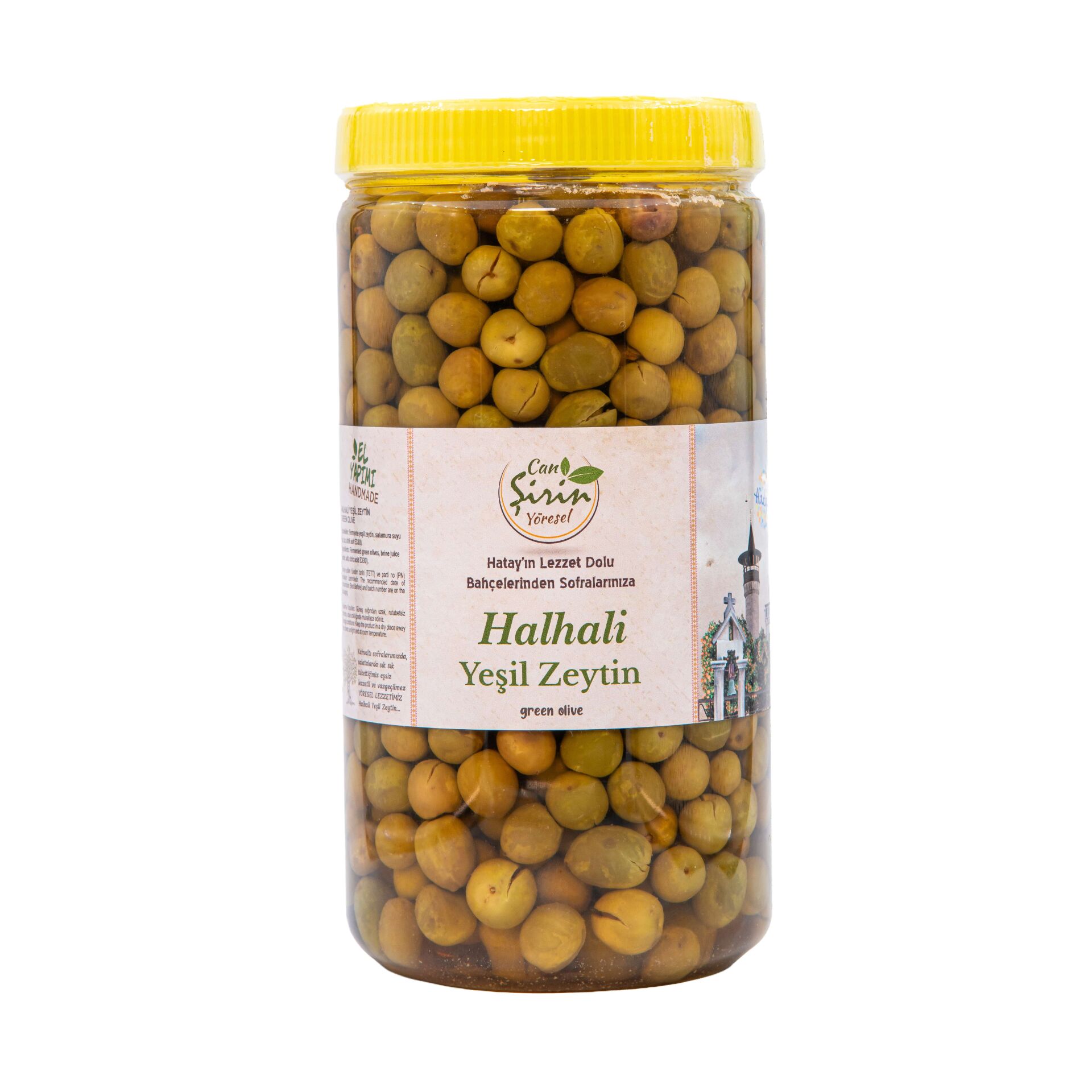 Hatay Yeşil Halhali Zeytin 2kg